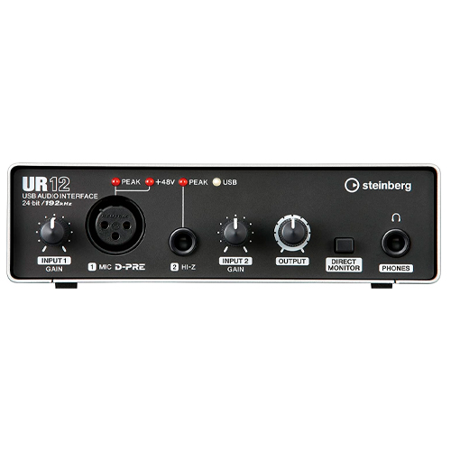 Steinberg UR12 - Interfaces de audio USB, plata